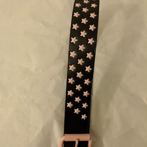 Black belt with pink studs